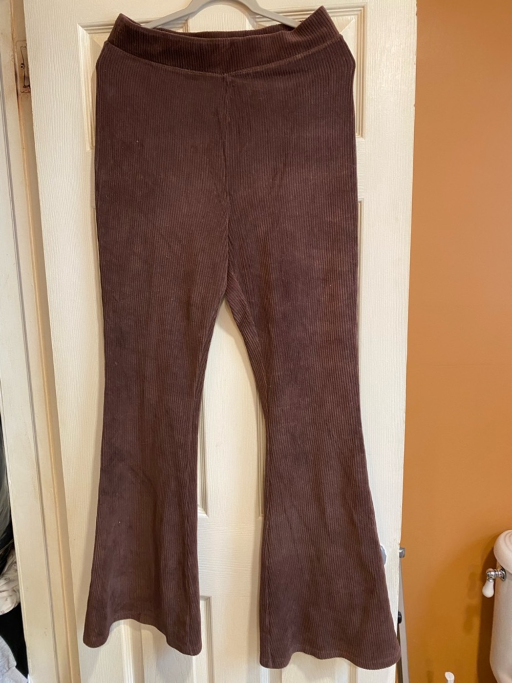 Aeropostale Brown Corduroy Flare Pants